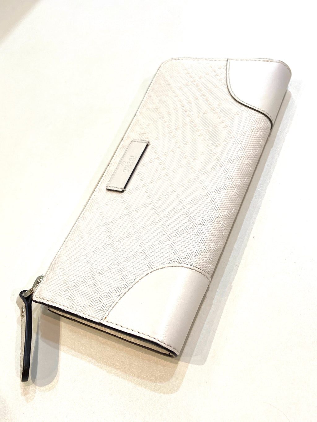 GUCCI DIAMANTE PRINT CONTINENTAL VINTAGE WALLET