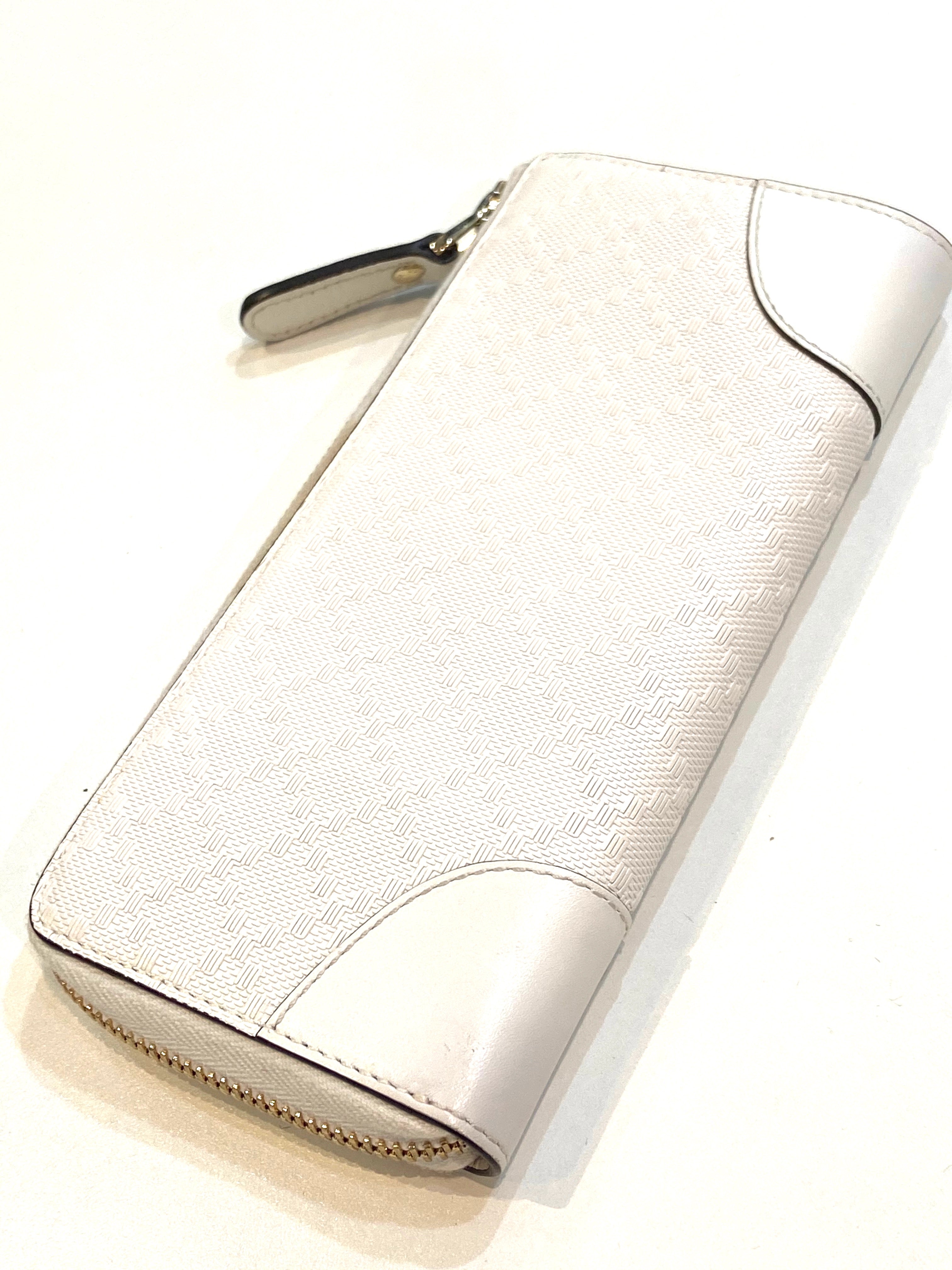 GUCCI DIAMANTE PRINT CONTINENTAL VINTAGE WALLET