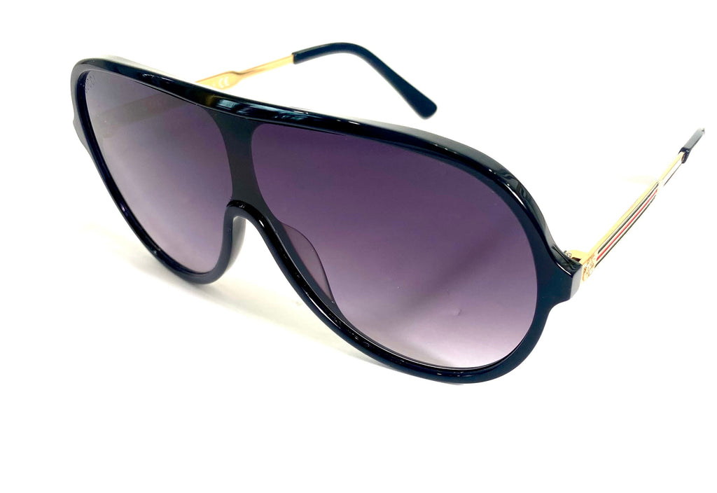 GUCCI GG 0199S 001 AVIATOR SUNGLASSES
