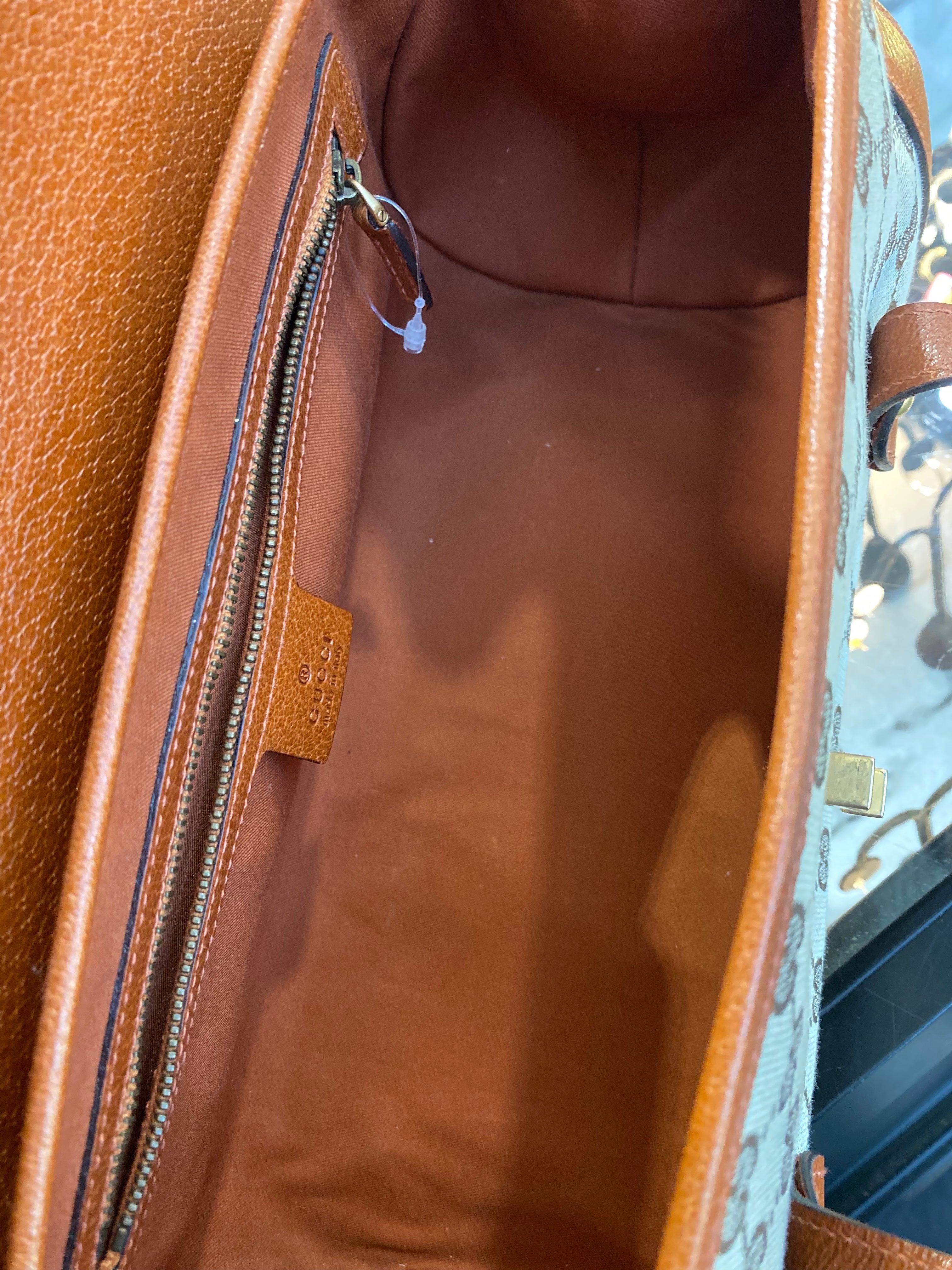 GUCCI GG BAMBOO BULLET SATCHEL