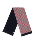 GUCCI GG HEARTS & STARS WOOL SILK SCARF