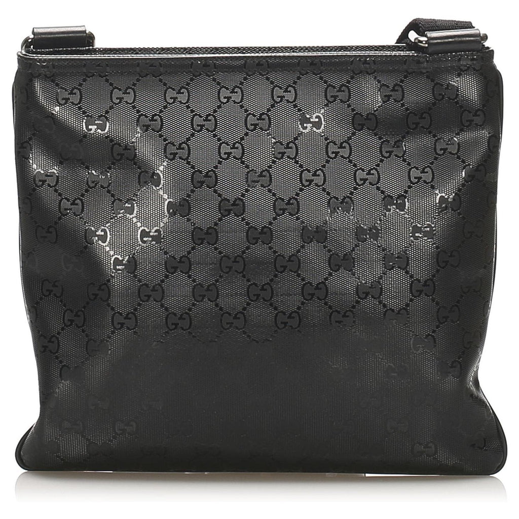 GUCCI GG IMPRIME MONOGRAM MESSENGER CROSSBODY BAG