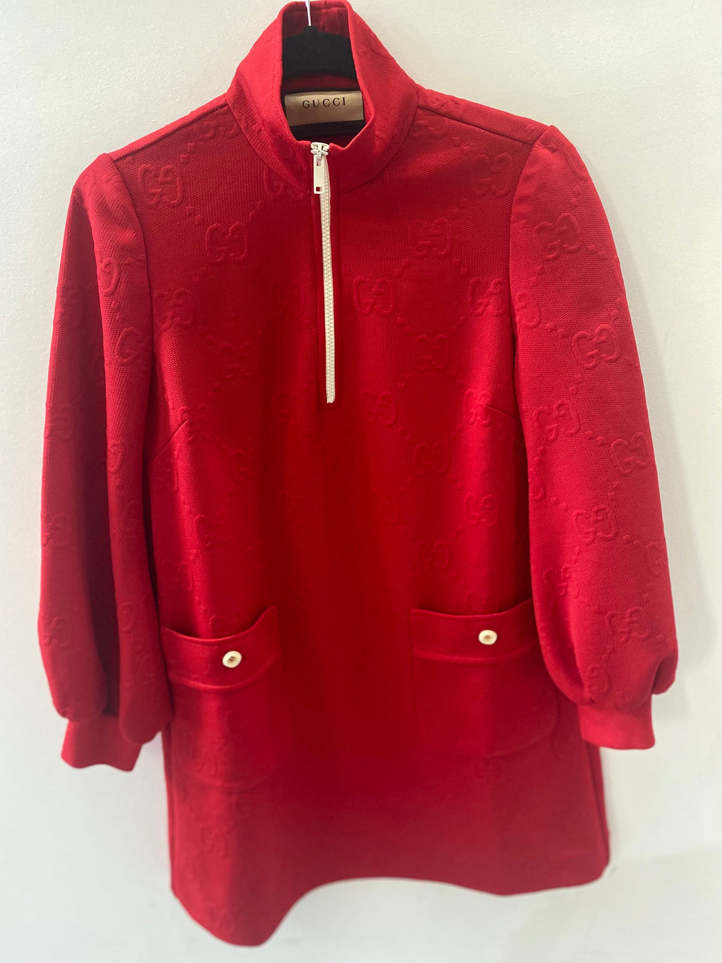 GUCCI GG JACQUARD JERSEY DRESS