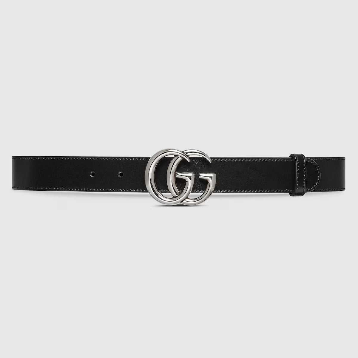 GUCCI GG MARMONT CALFSKIN LEATHER BELT