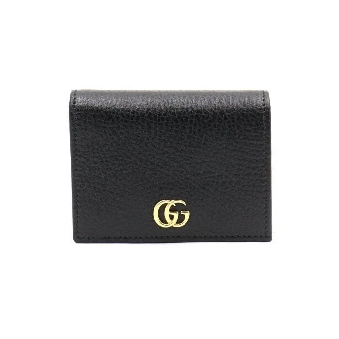 GUCCI GG MARMONT CALFSKIN LEATHER SMALL WALLET