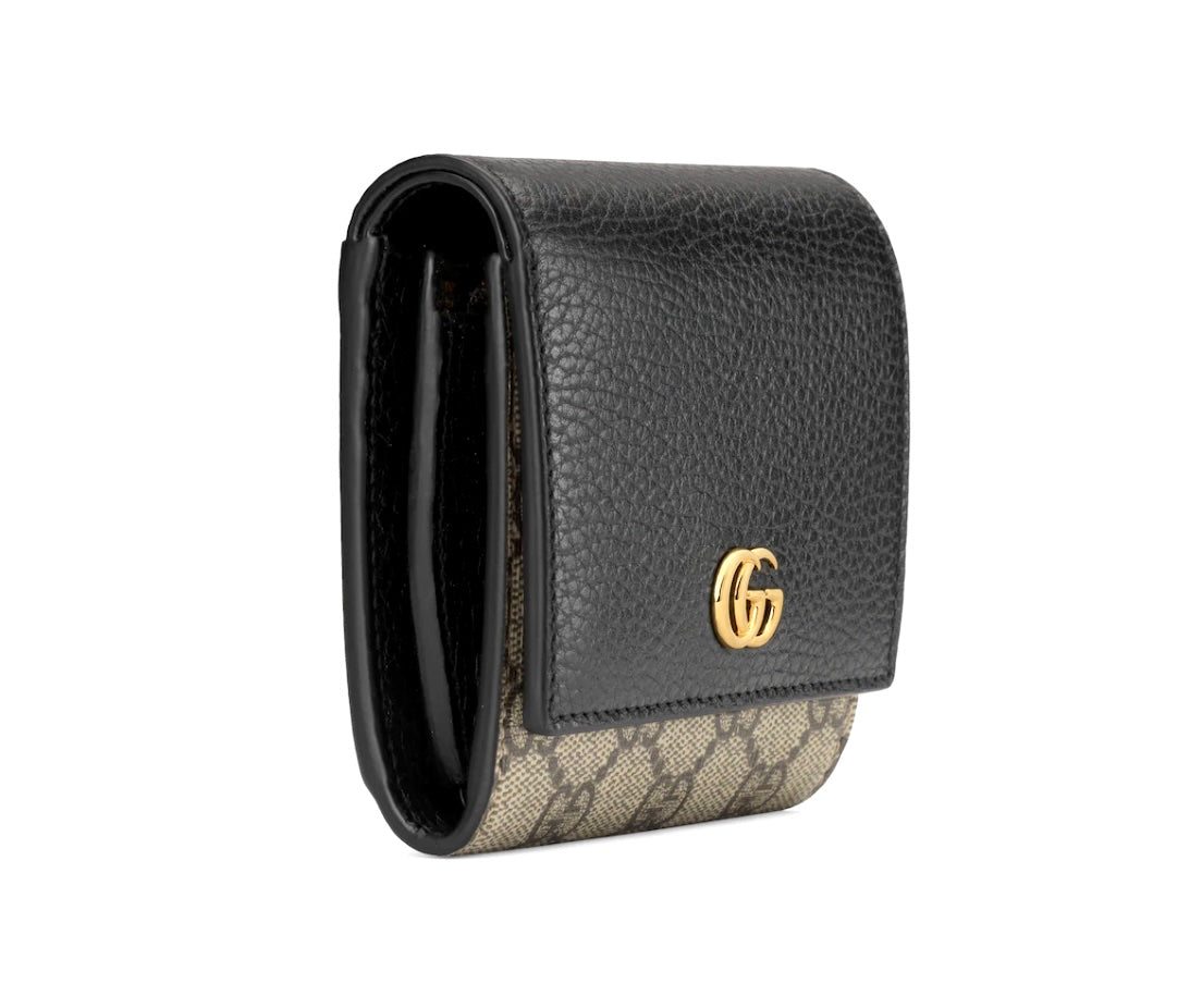 GUCCI GG MARMONT MEDIUM BI-FILD WALLET