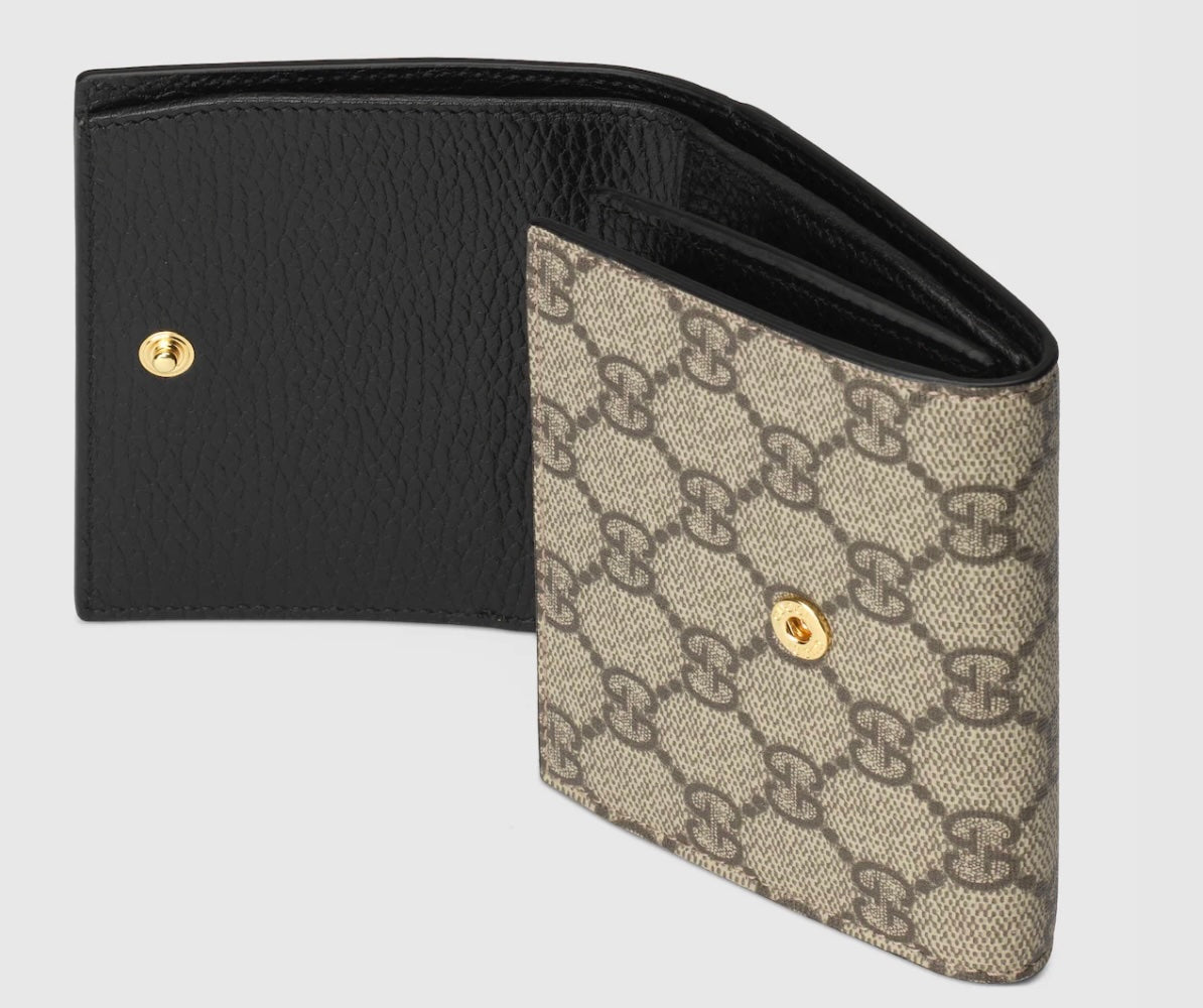 GUCCI GG MARMONT MEDIUM BI-FILD WALLET
