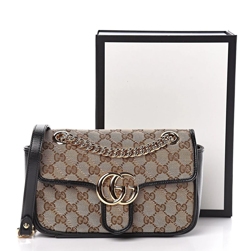GUCCI GG MARMONT MONOGRAM MINI CROSSBODY BAG