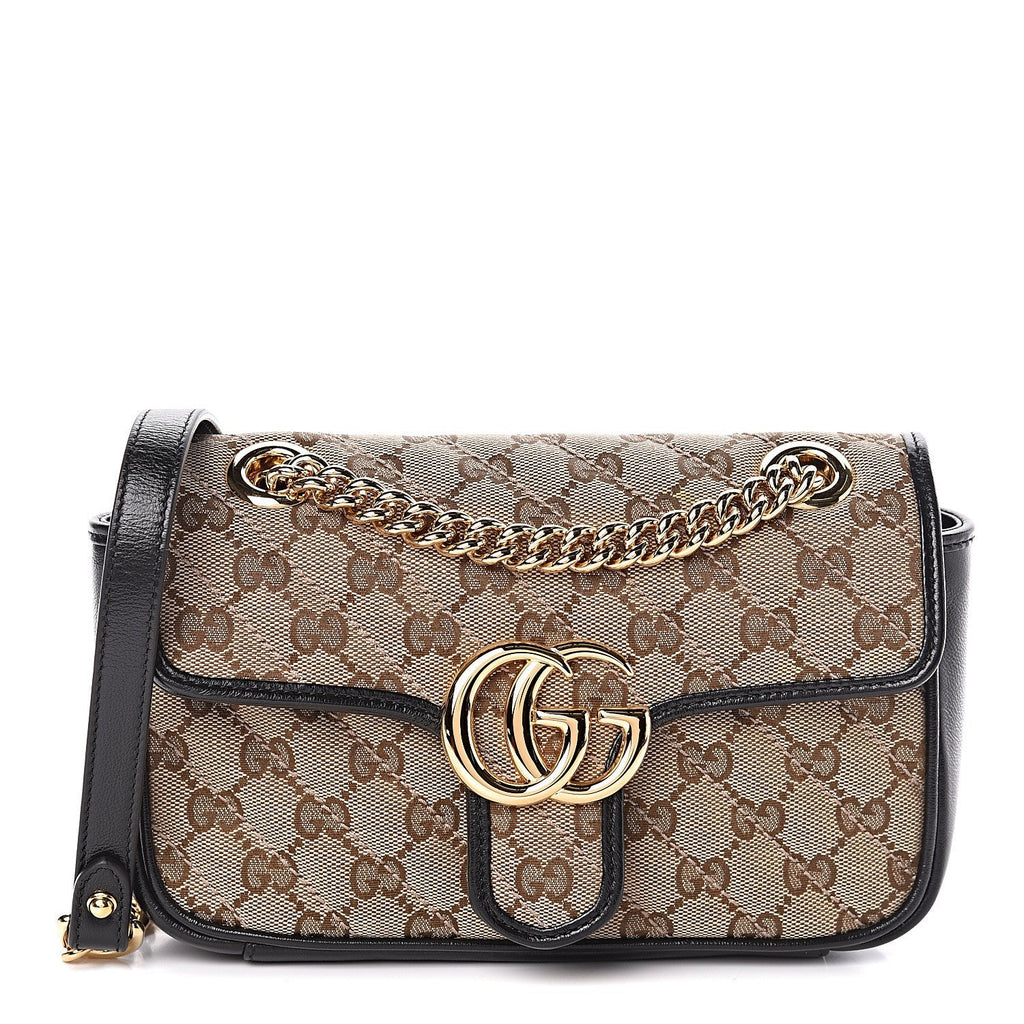 GUCCI GG MARMONT MONOGRAM MINI CROSSBODY BAG