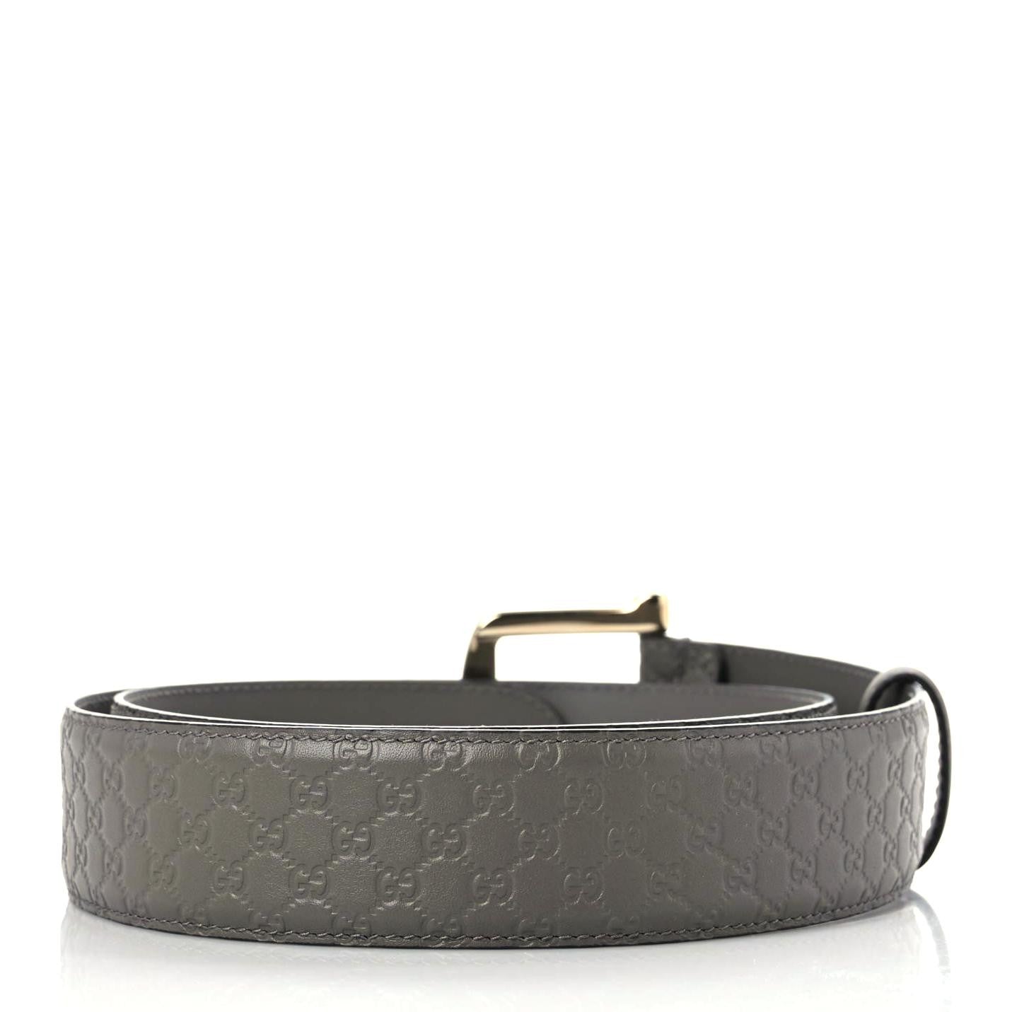 GUCCI GG MICROGUCCISSIMA LEATHER BELT