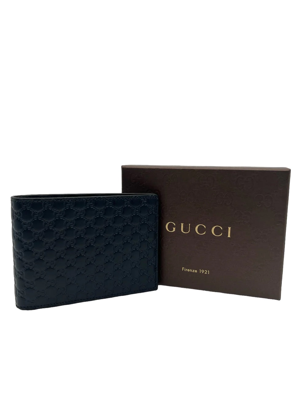 GUCCI GG MICROGUCCISSIMA LEATHER BI-FOLD WALLET