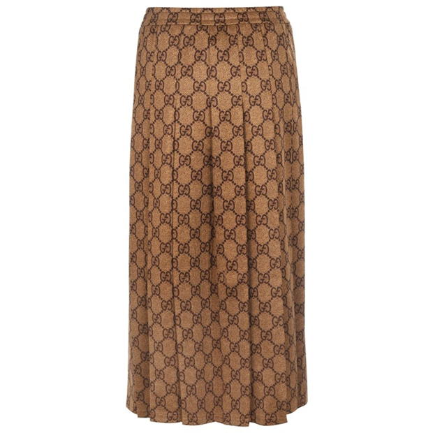 GUCCI GG TECHNICAL JERSEY SKIRT