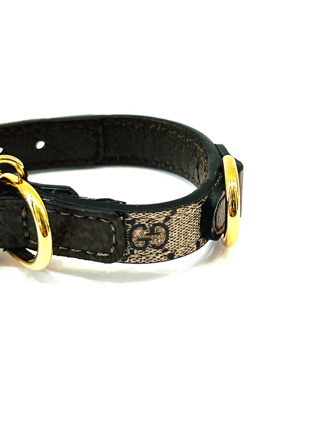 GUCCI GG MONOGRAM DOG COLLAR