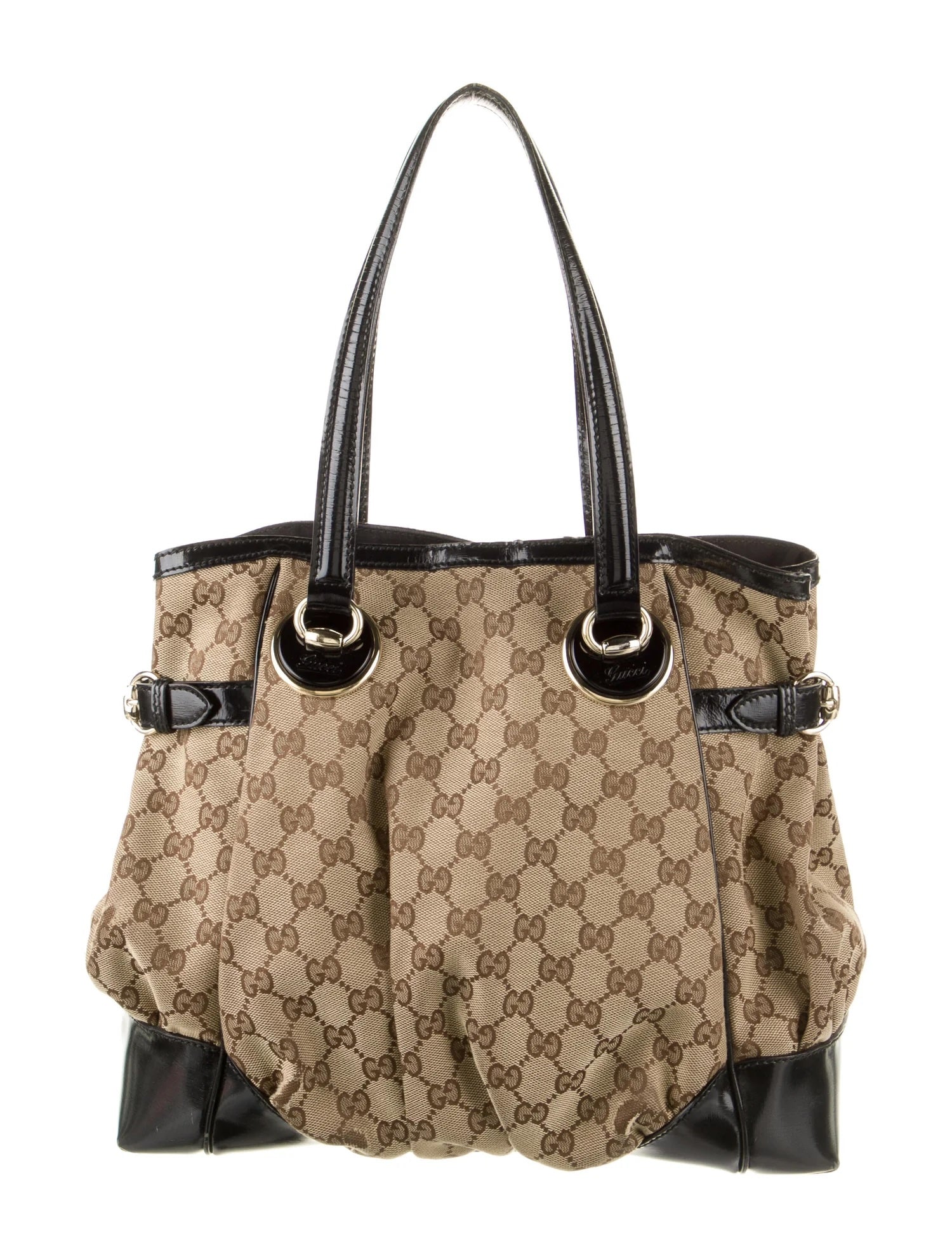 GUCCI GG MONOGRAM FULL MOON TOTE BAG