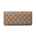 GUCCI GG MONOGRAM LONG WALLET