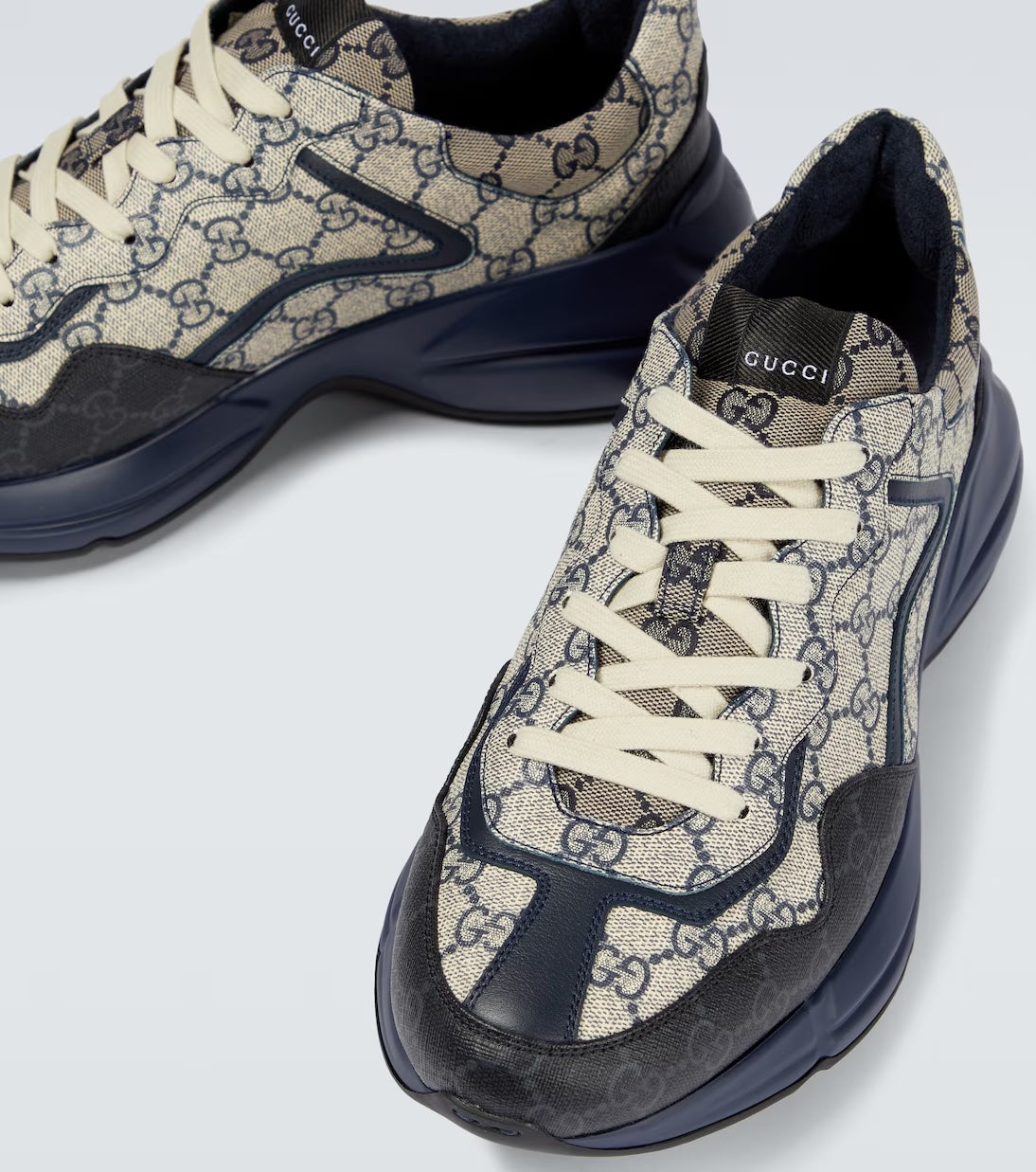 GUCCI GG RHYTON LOW TOP SNEAKERS