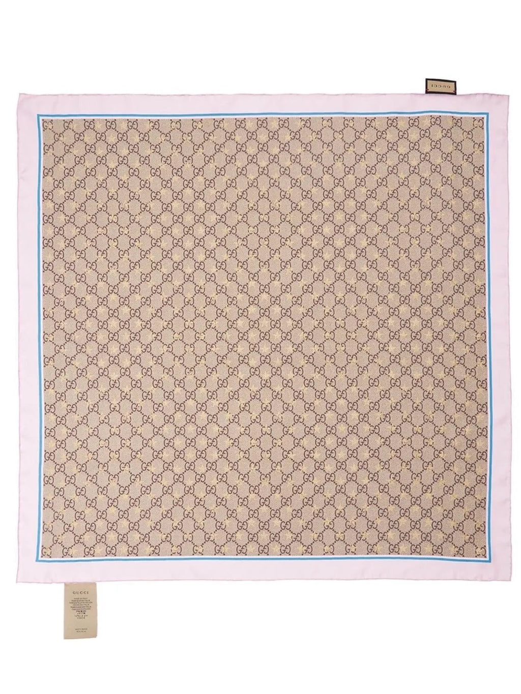 GUCCI GG STAR SILK SCARF