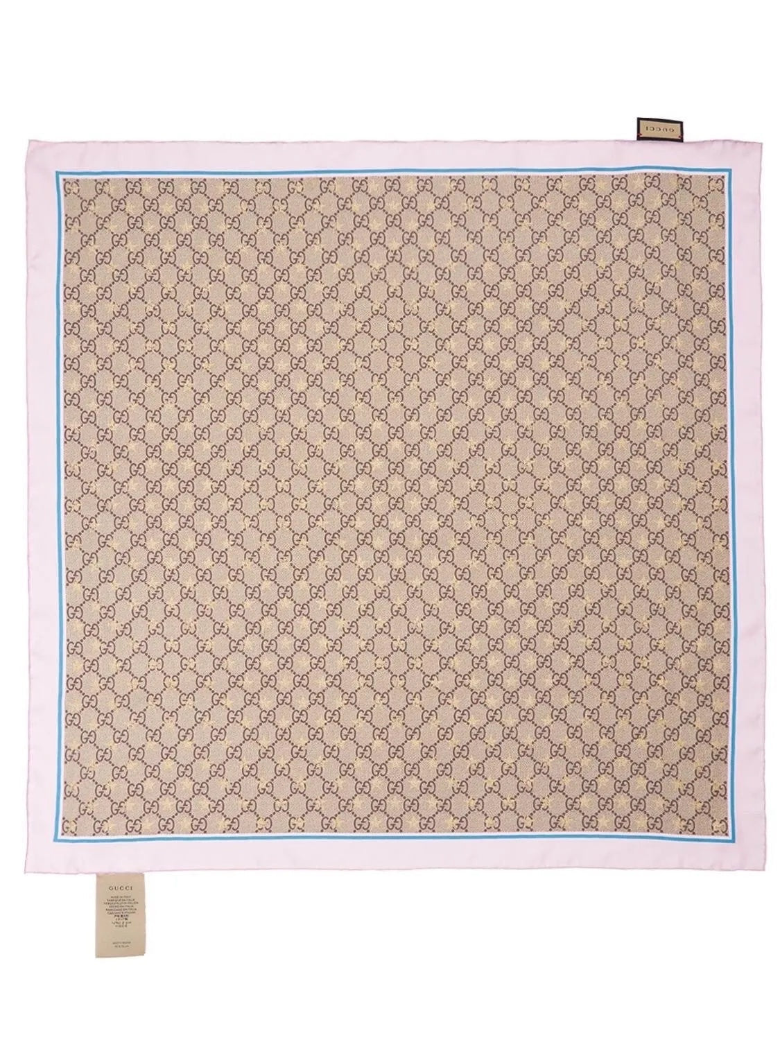 GUCCI GG STAR SILK SCARF
