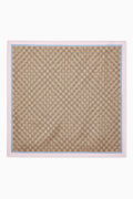 GUCCI GG STAR SILK SCARF