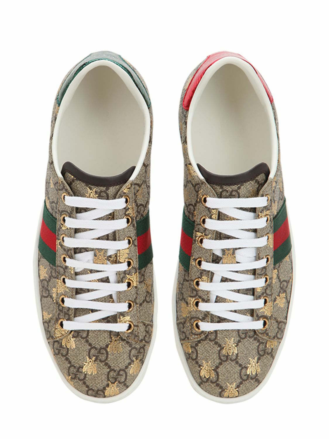 GUCCI GG SUPREME BEES ACE SNEAKERS