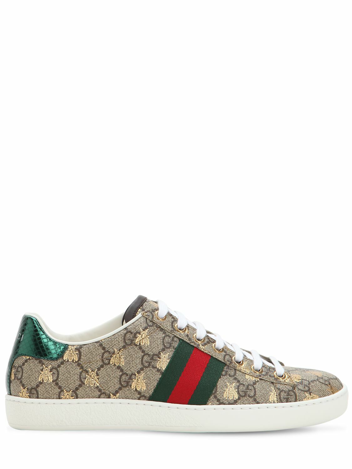 GUCCI GG SUPREME BEES ACE SNEAKERS