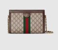 GG SUPREME OPHIDIA SMALL CHAIN  STRAP SHOULDER BAG