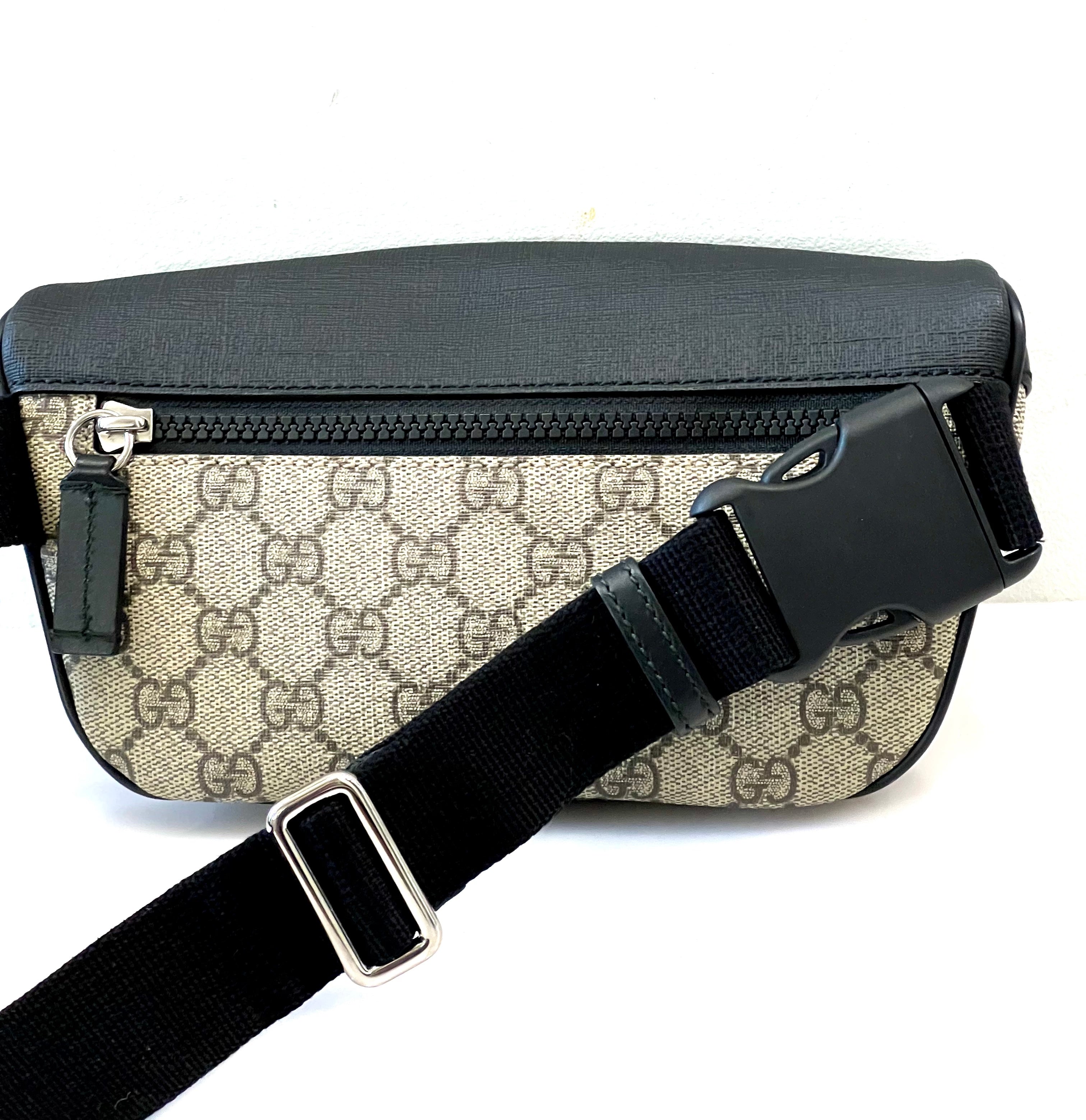 GUCCI GG SUPREME MONOGRAM BELT BAG