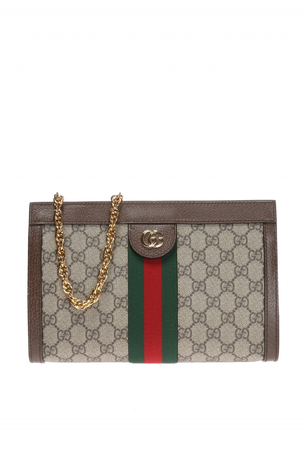 GUCCI GG SUPREME SMALL OPHIDIA CHAIN BAG