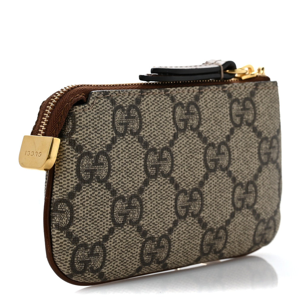 GUCCI GG SUPREME KEY POUCH