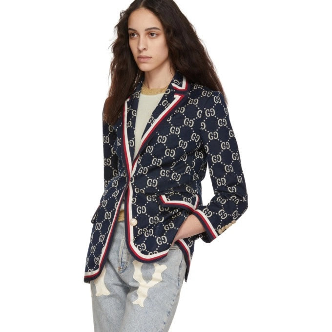 GUCCI GG SUPREME JACQUARD BLAZER