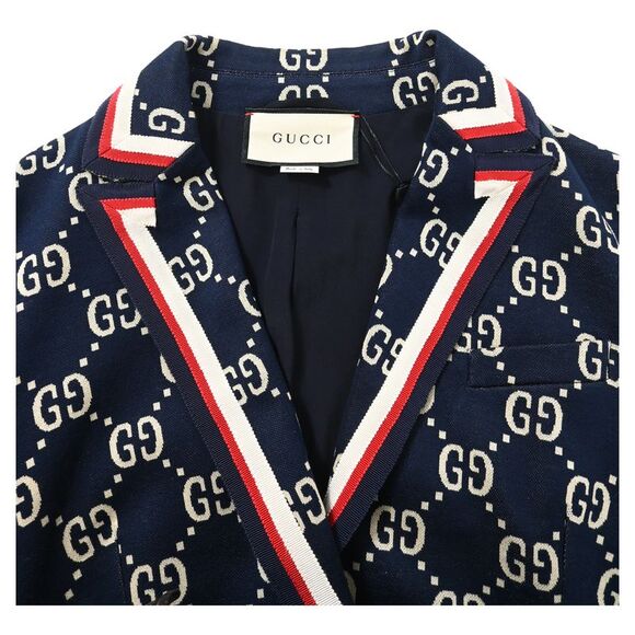 GUCCI GG SUPREME JACQUARD BLAZER
