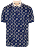 GUCCI GG SUPREME PIQUE STRETCH POLO SHIRT