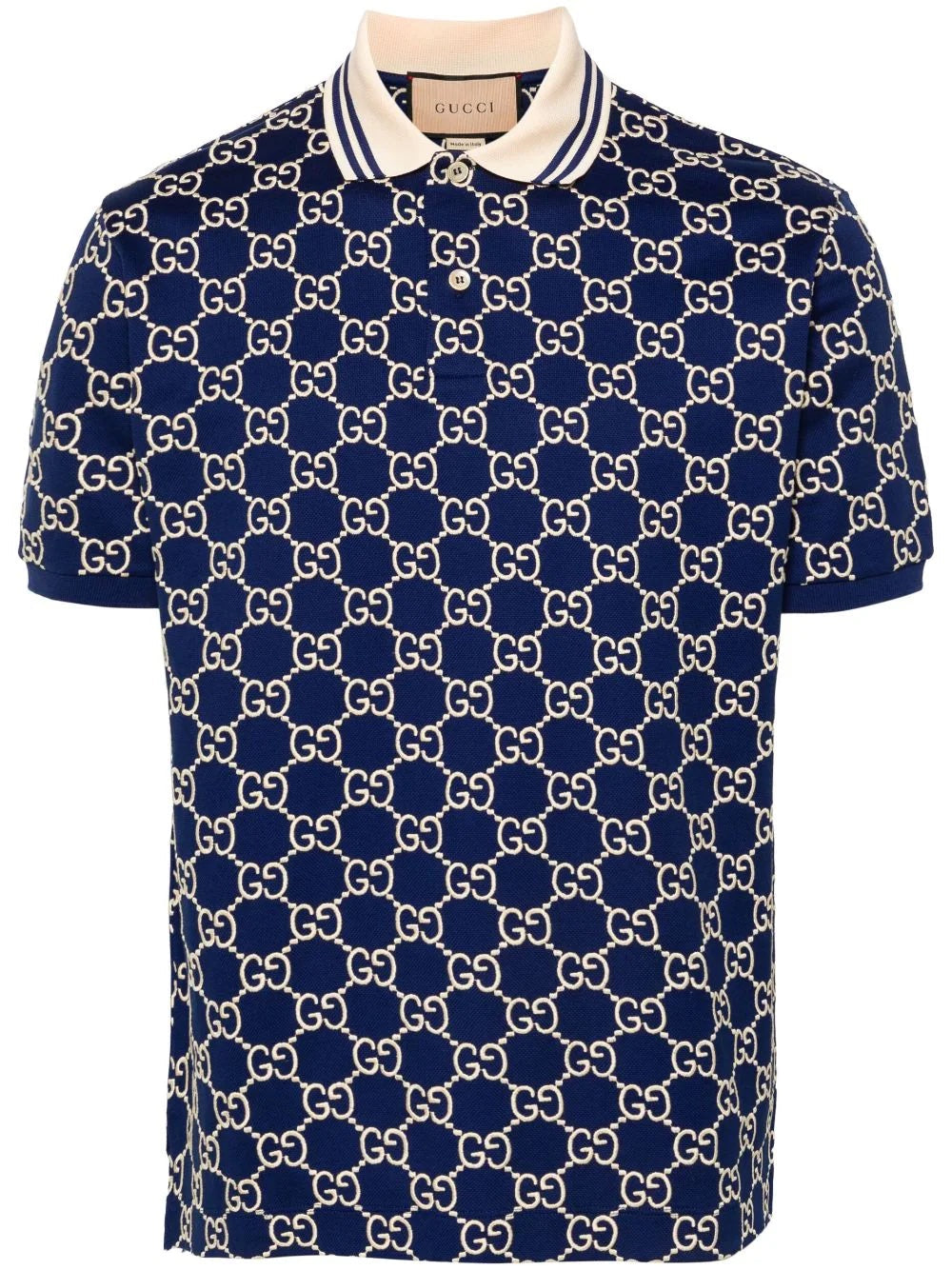 GUCCI GG SUPREME PIQUE STRETCH POLO SHIRT