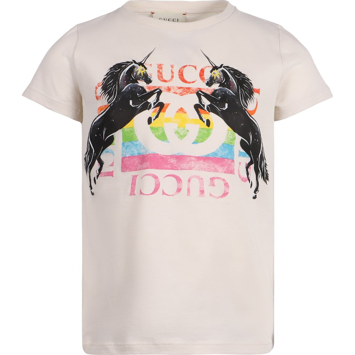 GUCCI KIDS GG UNICORN GIRLS T-SHIRT