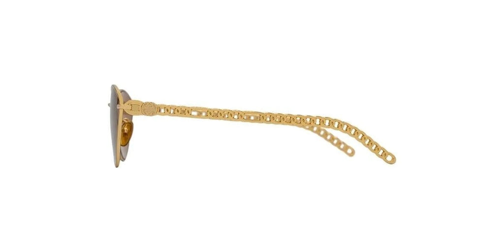 GUCCI GOLD CHAIN CAT-EYE SUNGLASSES