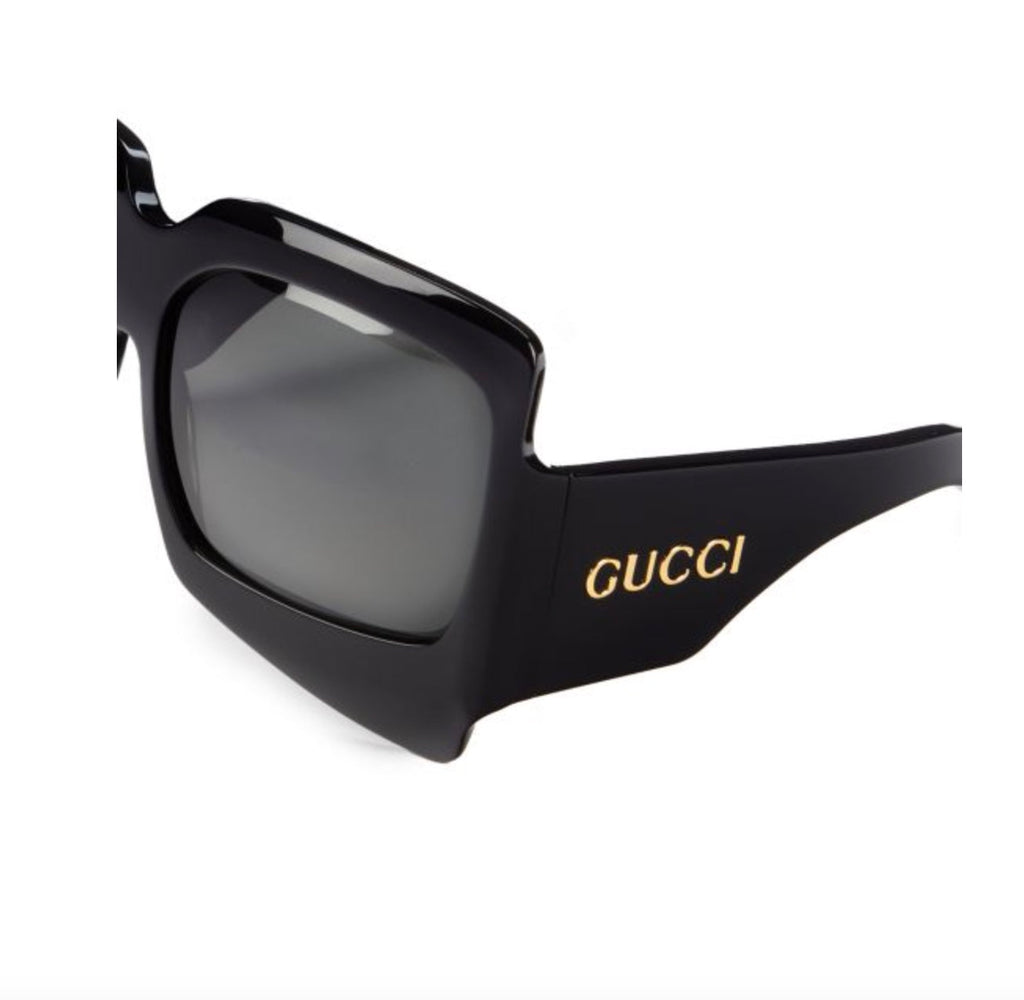 GUCCI GG1243S-001 OVERSIZED SUNGLASSES