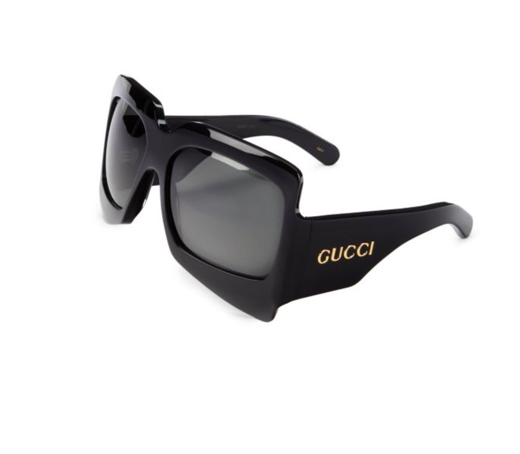 GUCCI GG1243S-001 OVERSIZED SUNGLASSES