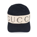 GUCCI GABARDINE LOGO BASEBALL CAP