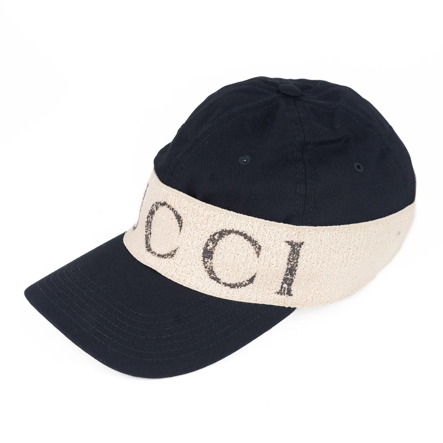 GUCCI GABARDINE LOGO BASEBALL CAP