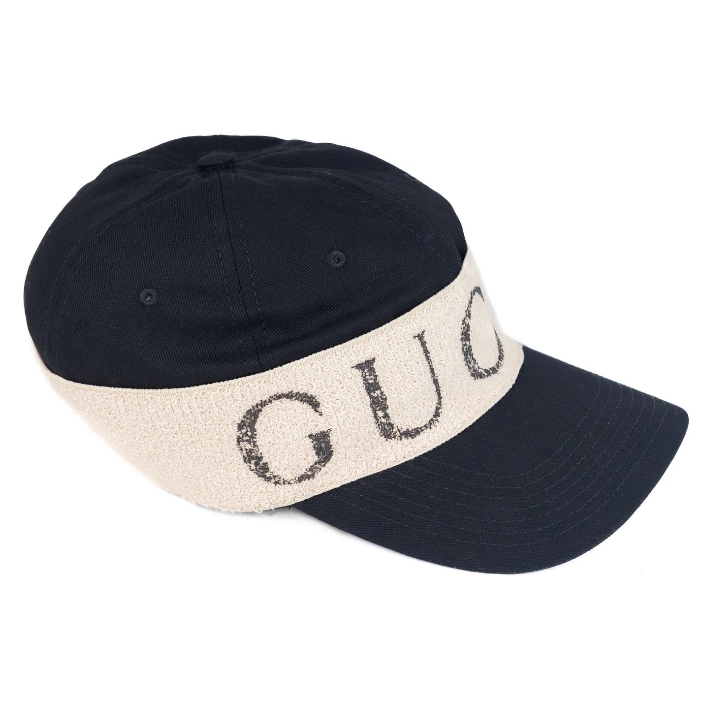GUCCI GABARDINE LOGO BASEBALL CAP