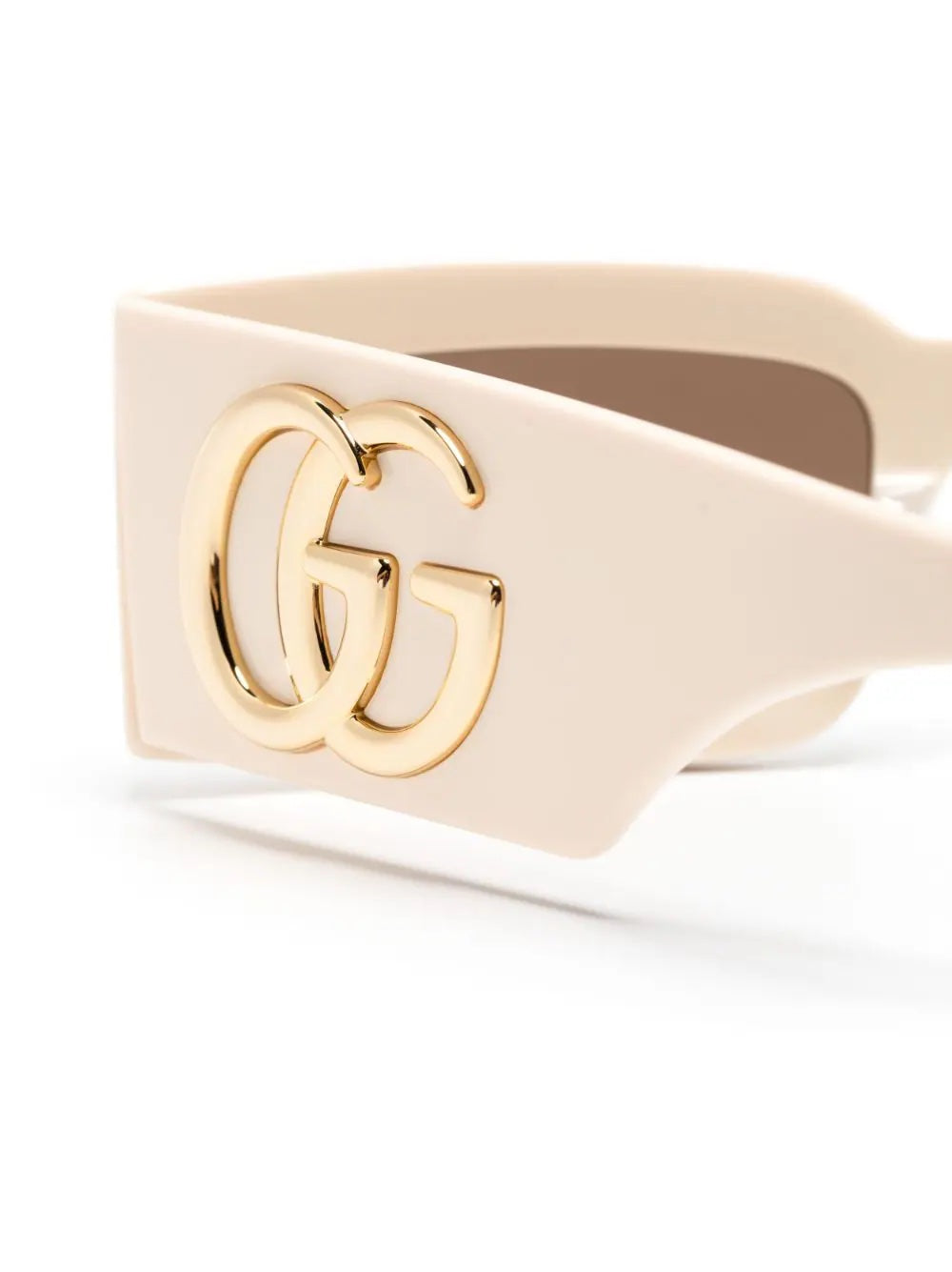 GUCCI GENE GG RECTANGLE FRAME SUNGLASSES