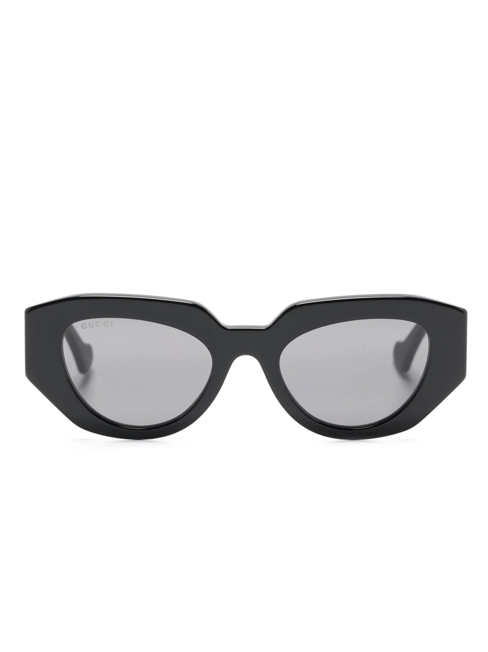 GUCCI GEOMETRIC FRAME SUNGLASSES