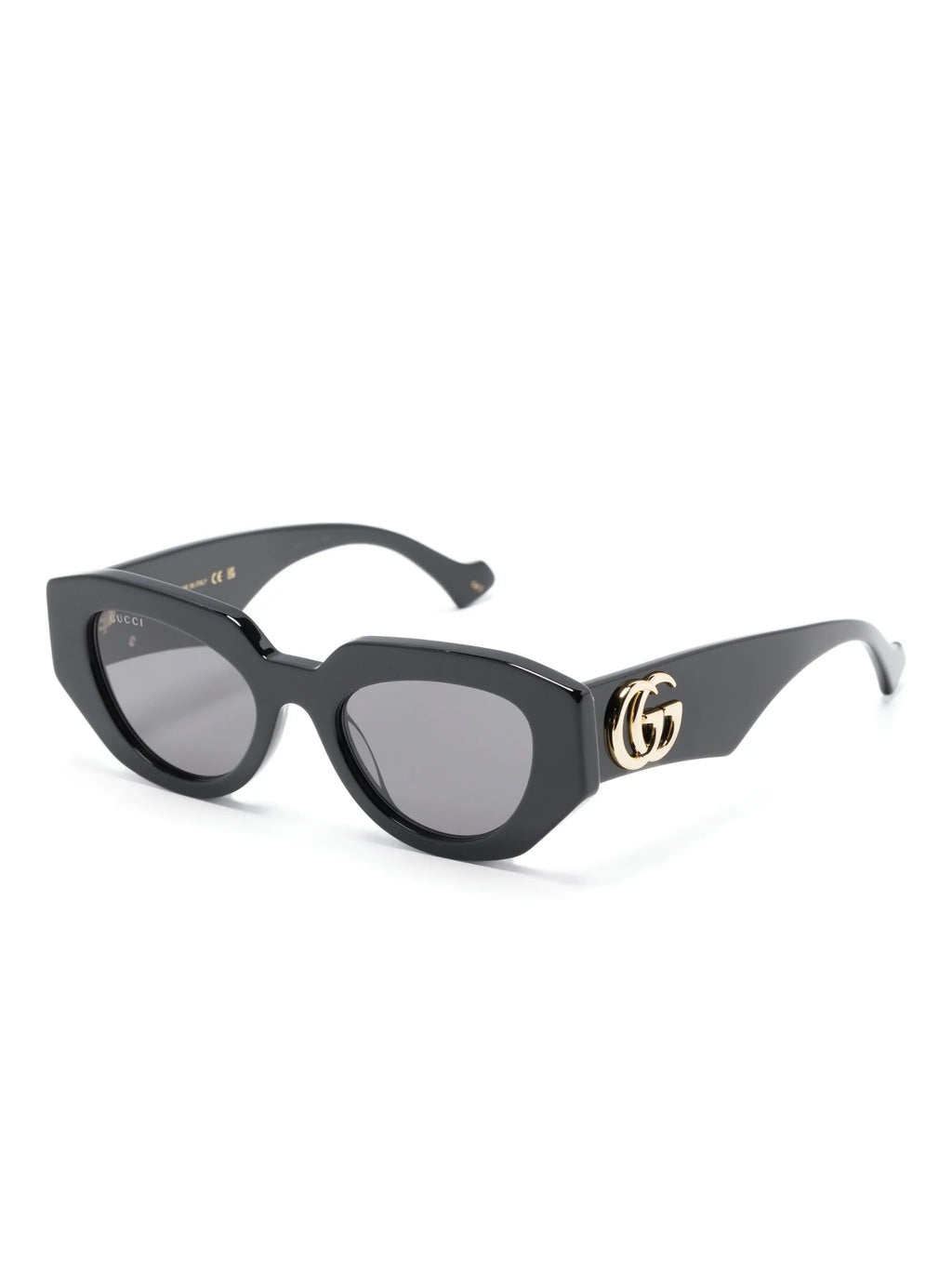 GUCCI GEOMETRIC FRAME SUNGLASSES