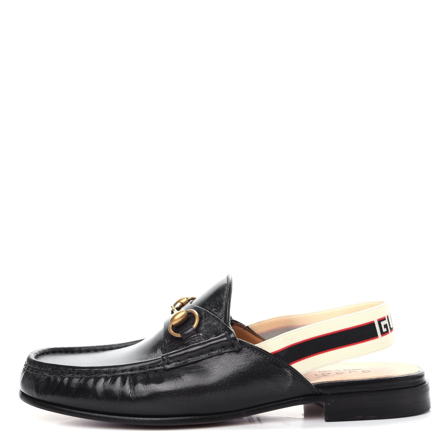 GUCCI GOATSKIN HORSEBIT SLINGBACK MULES
