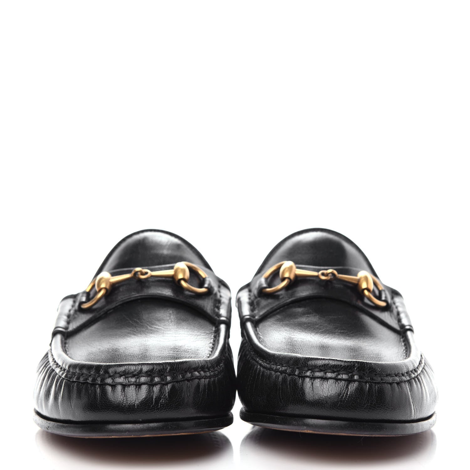 GUCCI GOATSKIN HORSEBIT SLINGBACK MULES