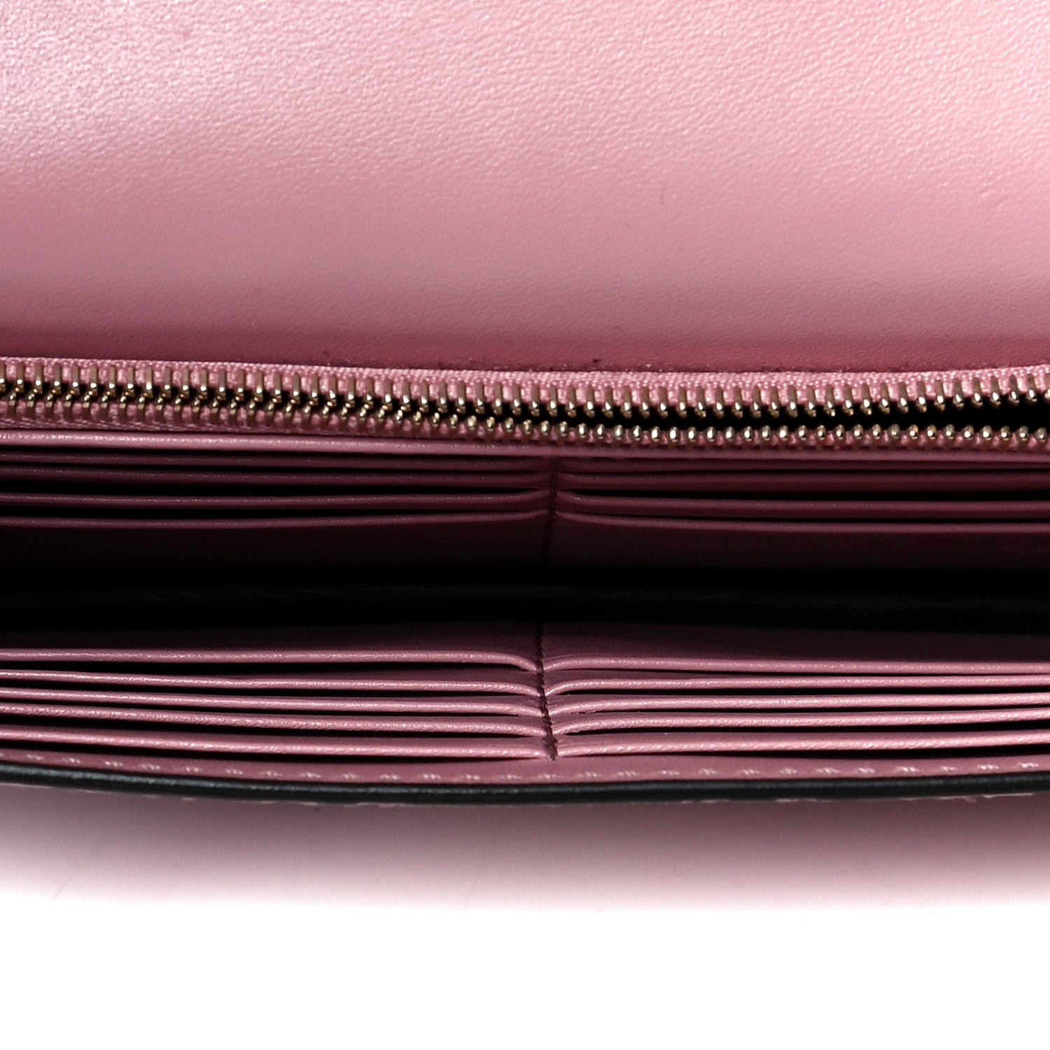 GUCCI GUCCISSIMA LEATHER ICON CHAIN WALLET