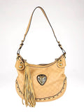 GUCCI GUCCISSIMA LEATHER BABOUSKA HEART HOBO BAG