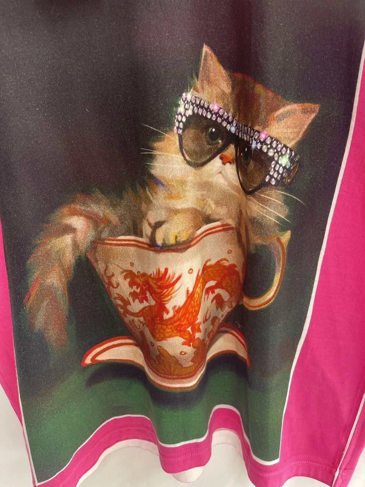GUCCI IGNASI MONREAL PRINT T-SHIRT