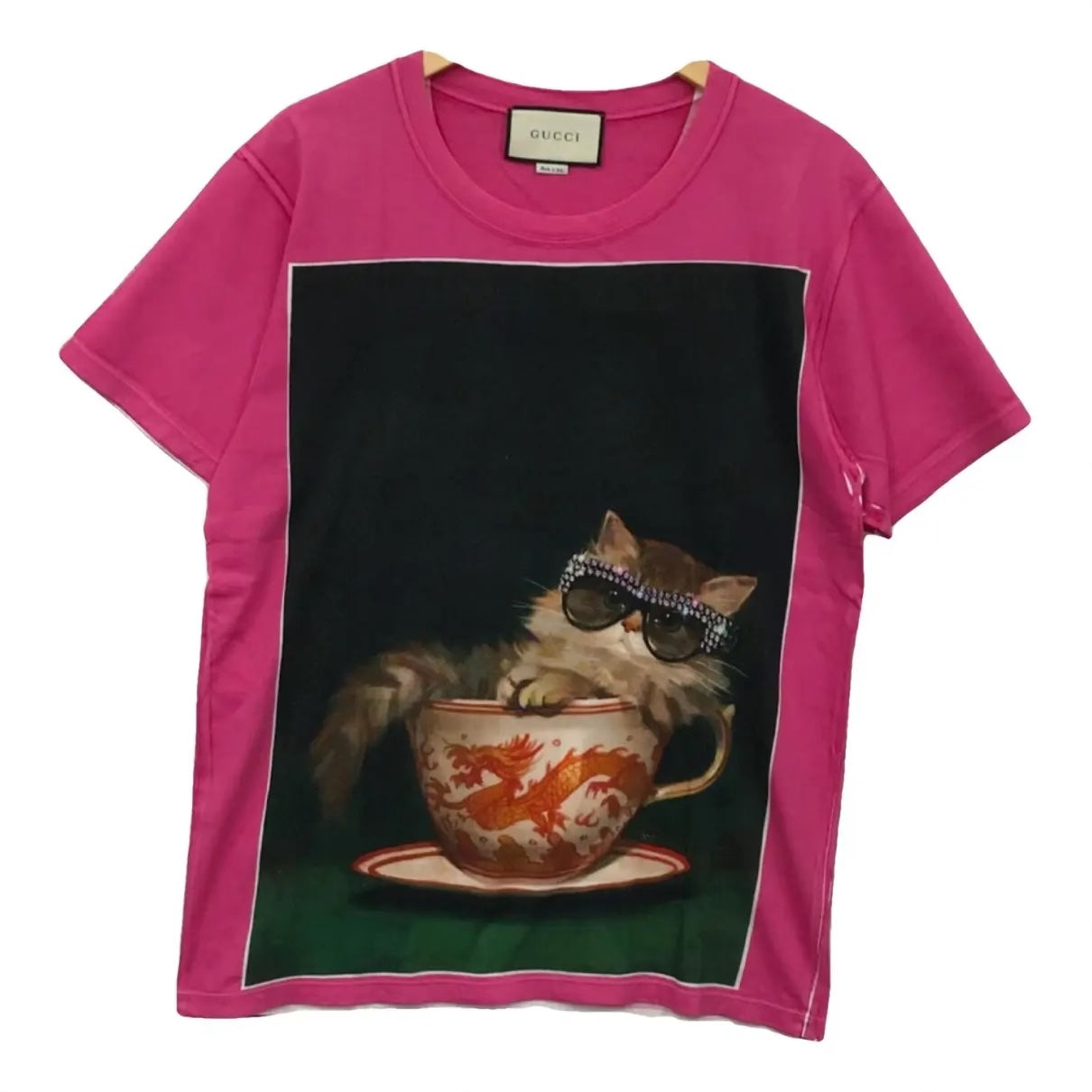 GUCCI IGNASI MONREAL PRINT T-SHIRT