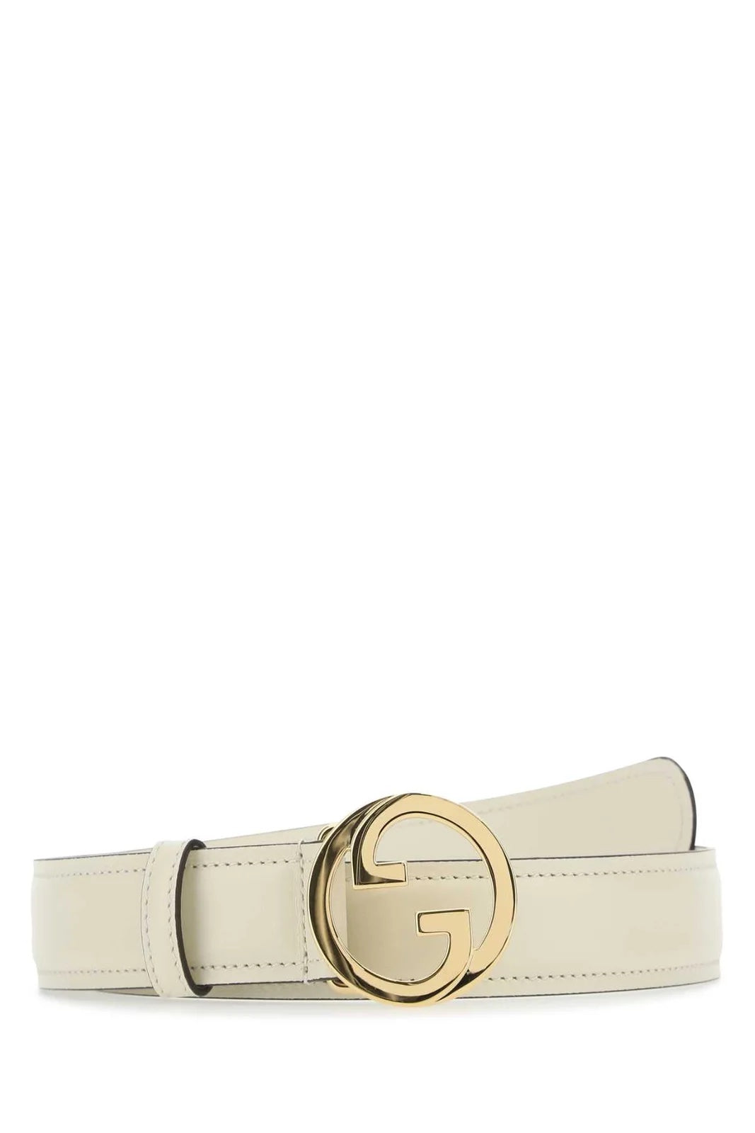 GUCCI INTERLOCKING G BUCKLE LEATHER BELT